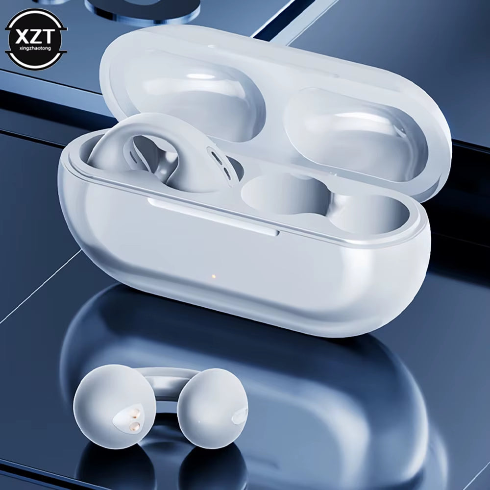 For Ambie Sound Earcuffs Headset Earring Wireless Earphones Bluetooth Mini Sport Ear Hook TWS Earbuds Bluetooth 1:1 Upgrade Plus