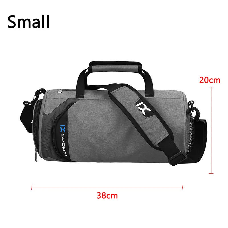 Men Gym Bags for Training Bag Tas Fitness Travel Sac De Sport Outdoor Sports Swim Women Dry Wet Gymtas Yoga Shoes Bag XA103WA
