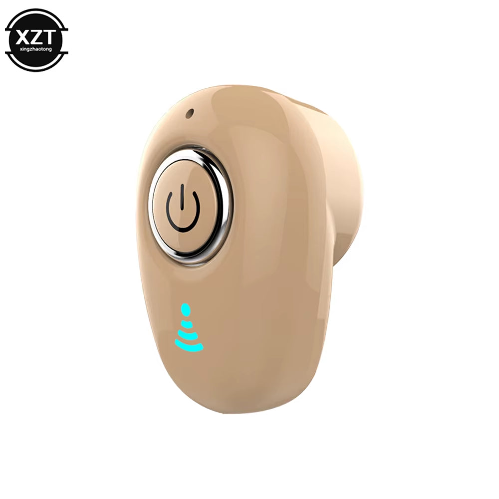 New HD Invisible Ture Wireless Earphone Noise Cancelling Bluetooth Headphone Handsfree Stereo Headset TWS Earbud with Microphone