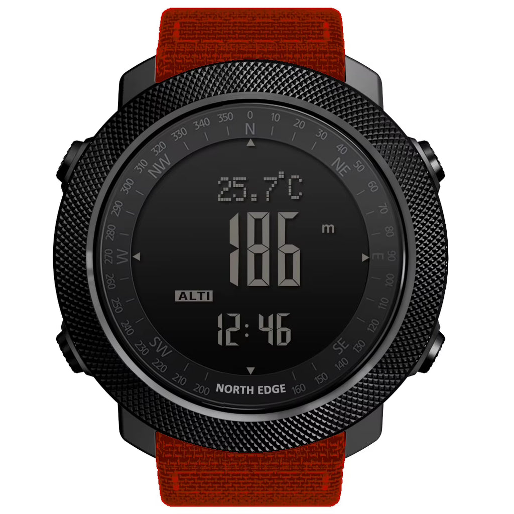 Smart Watch Men Speedometer Sport Watch Hiking Altimeter Barometer Compass Fitness Tracker Digital Wearable Watch
