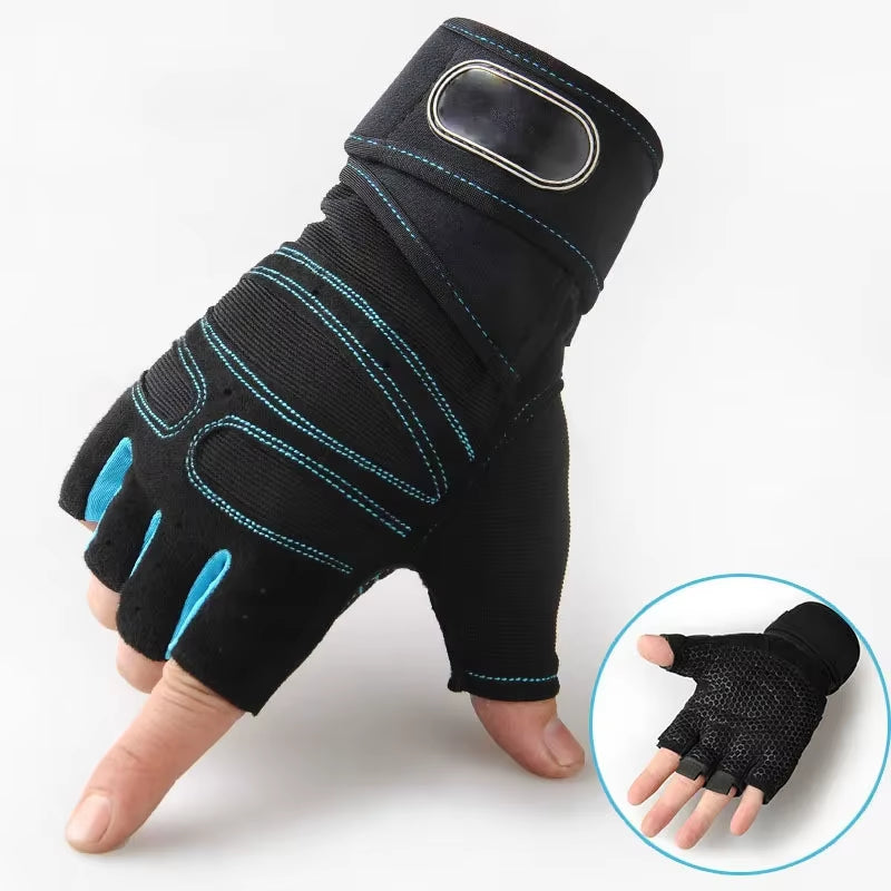 Gym Gloves Fitness Weight Lifting Gloves Body Building Training Sports Exercise Cycling Sport Workout Glove for Men Women M/L/XL