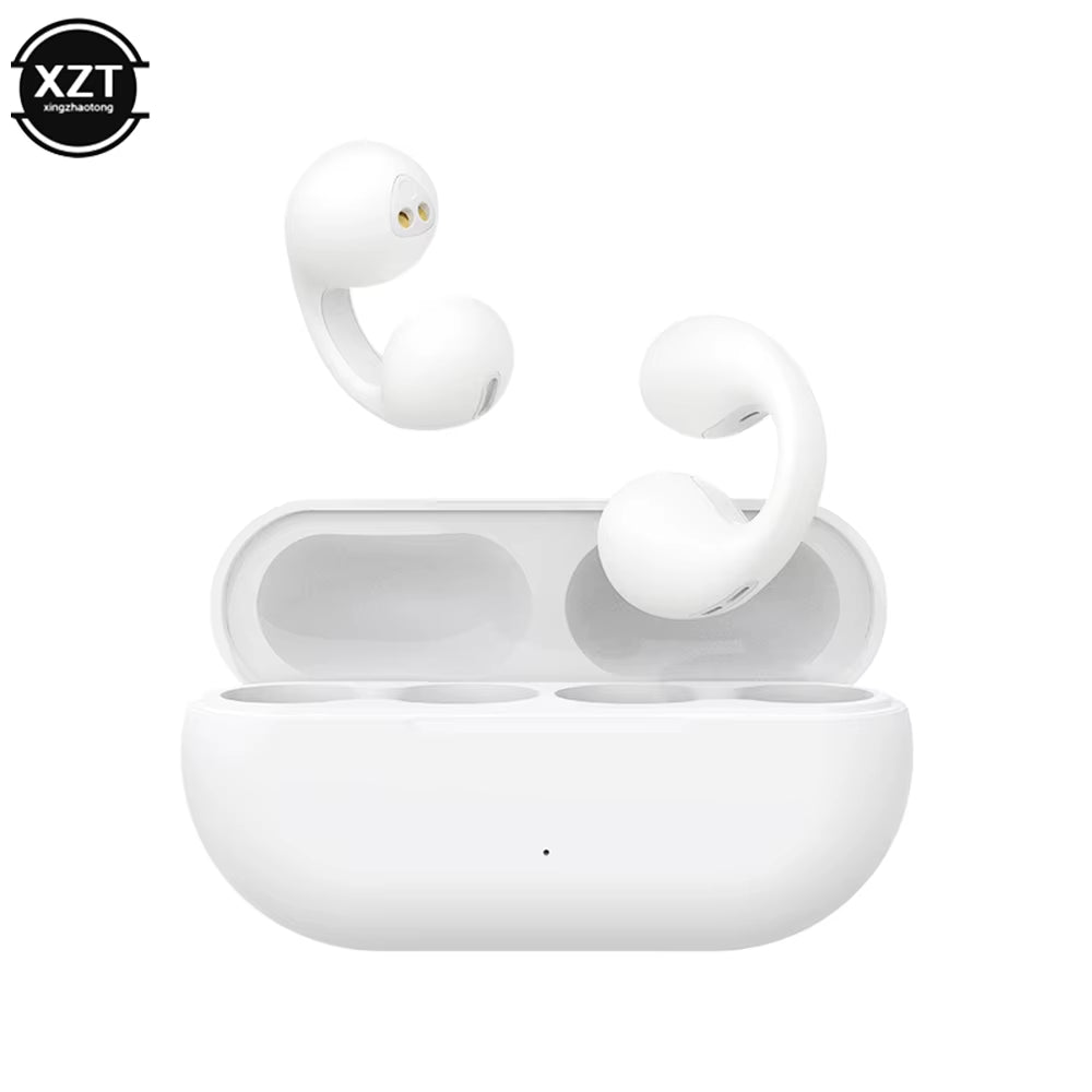 For Ambie Sound Earcuffs Headset Earring Wireless Earphones Bluetooth Mini Sport Ear Hook TWS Earbuds Bluetooth 1:1 Upgrade Plus
