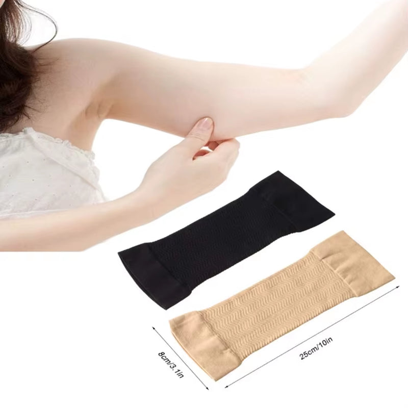 Elastic Compression Arm Sleeves Slimming Scar Covering Improve Shaper Sleeve Protector Calf Shaper Sleeve for Sport Fitness