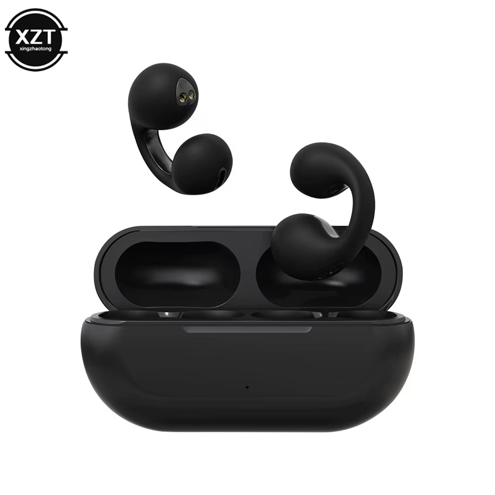 For Ambie Sound Earcuffs Headset Earring Wireless Earphones Bluetooth Mini Sport Ear Hook TWS Earbuds Bluetooth 1:1 Upgrade Plus