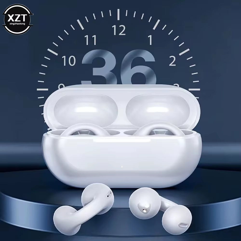 For Ambie Sound Earcuffs Headset Earring Wireless Earphones Bluetooth Mini Sport Ear Hook TWS Earbuds Bluetooth 1:1 Upgrade Plus