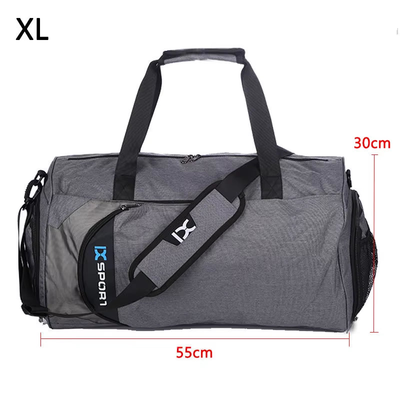 Men Gym Bags for Training Bag Tas Fitness Travel Sac De Sport Outdoor Sports Swim Women Dry Wet Gymtas Yoga Shoes Bag XA103WA