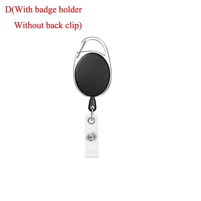 Keychain Key Chain Holder Keyring Key Ring Retract Pull Belt Rope Cord Reel Recoil Badge Lanyard Clip Multitool Multi Tool