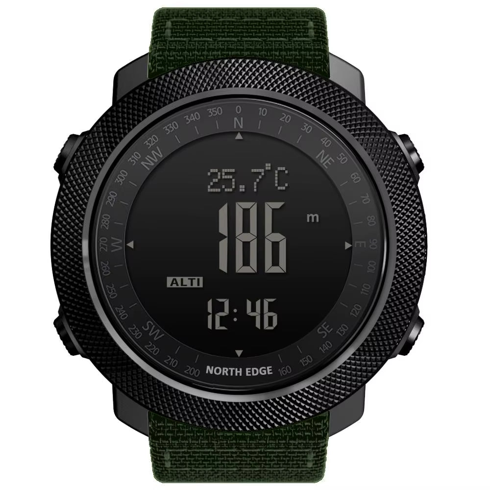 Smart Watch Men Speedometer Sport Watch Hiking Altimeter Barometer Compass Fitness Tracker Digital Wearable Watch