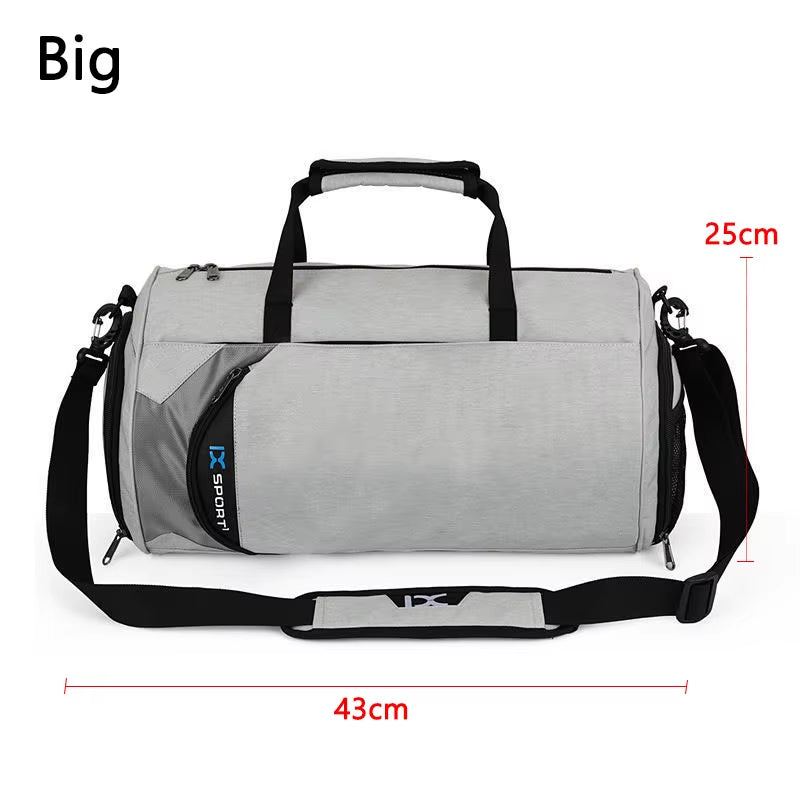 Men Gym Bags for Training Bag Tas Fitness Travel Sac De Sport Outdoor Sports Swim Women Dry Wet Gymtas Yoga Shoes Bag XA103WA
