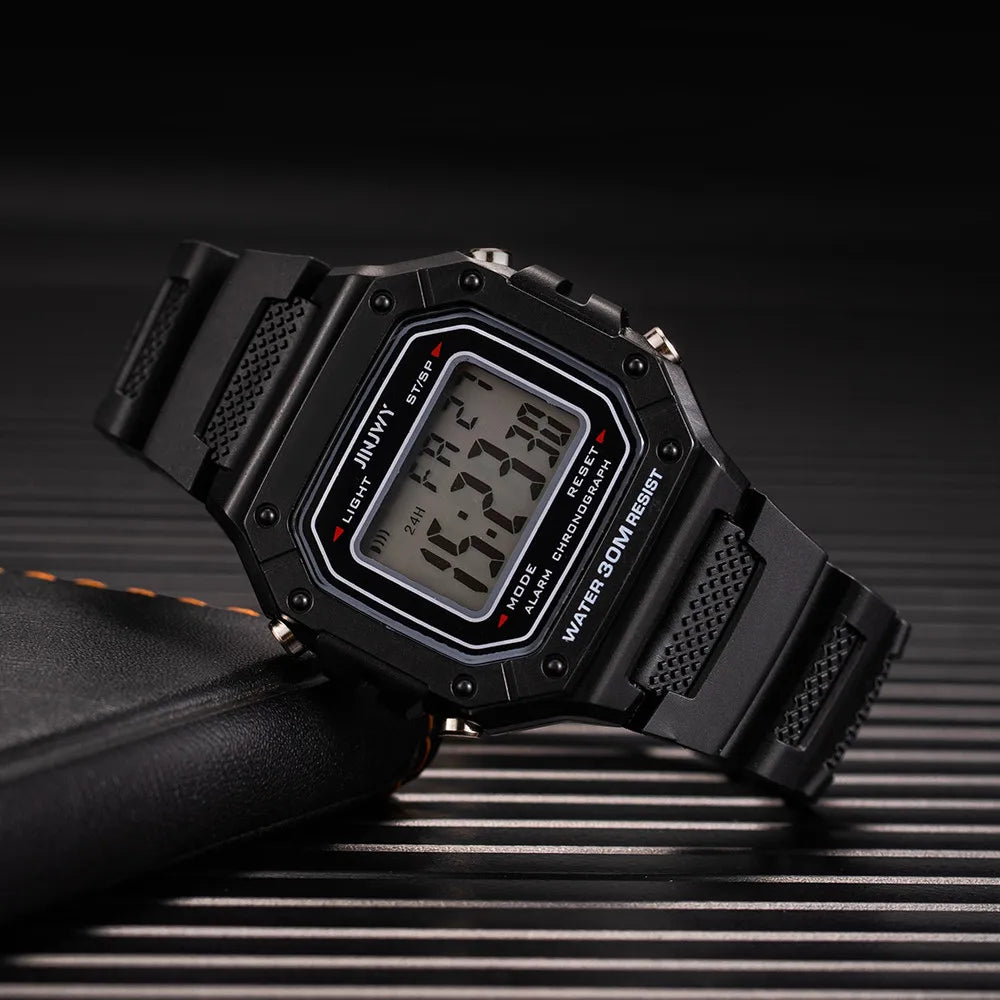 Children'S Wrist Watch 2025 Electronic Clock Sport Watch for Kids Digital Watches Alarm Clock Montre Homme Zegarek Led Watch