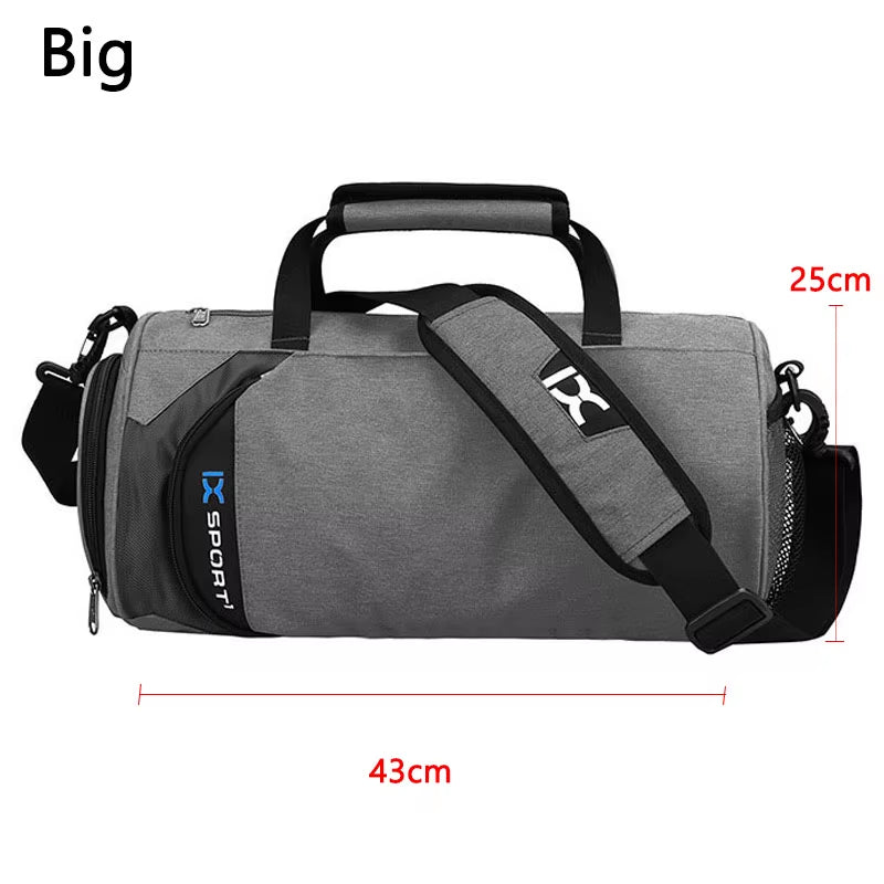 Men Gym Bags for Training Bag Tas Fitness Travel Sac De Sport Outdoor Sports Swim Women Dry Wet Gymtas Yoga Shoes Bag XA103WA