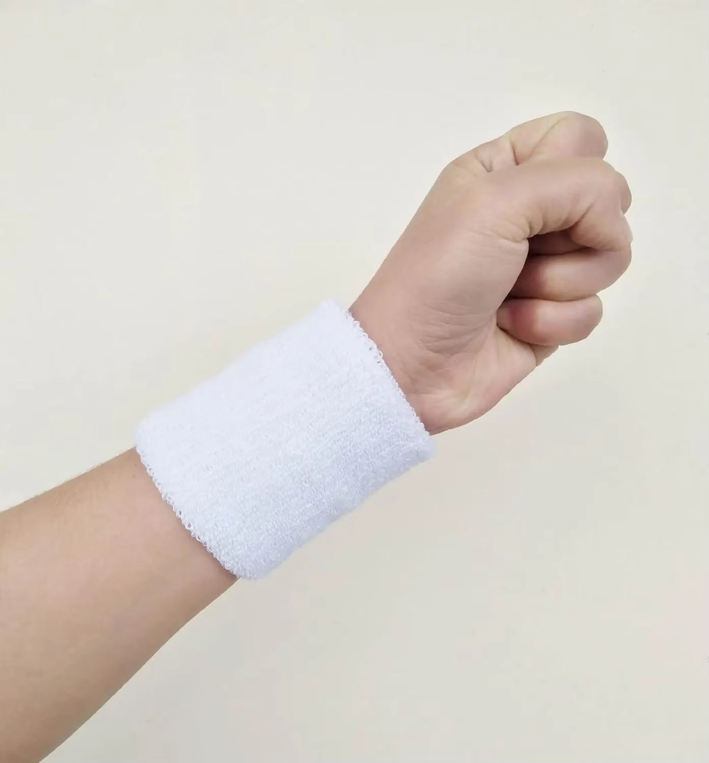 1PC Colorful Cotton Unisex Sport Sweatband Wristband Wrist Protector Gym Running Sport Safety Wrist Support Brace Wrap Bandage