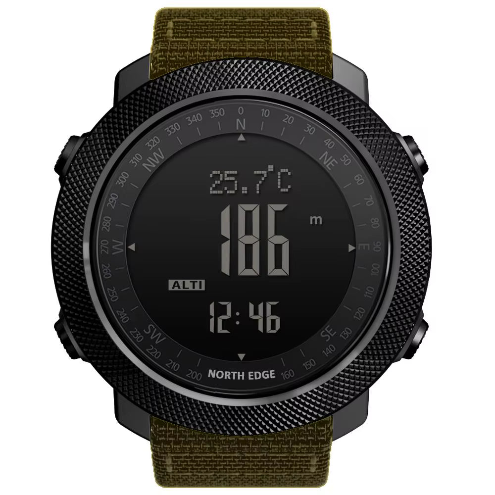Smart Watch Men Speedometer Sport Watch Hiking Altimeter Barometer Compass Fitness Tracker Digital Wearable Watch